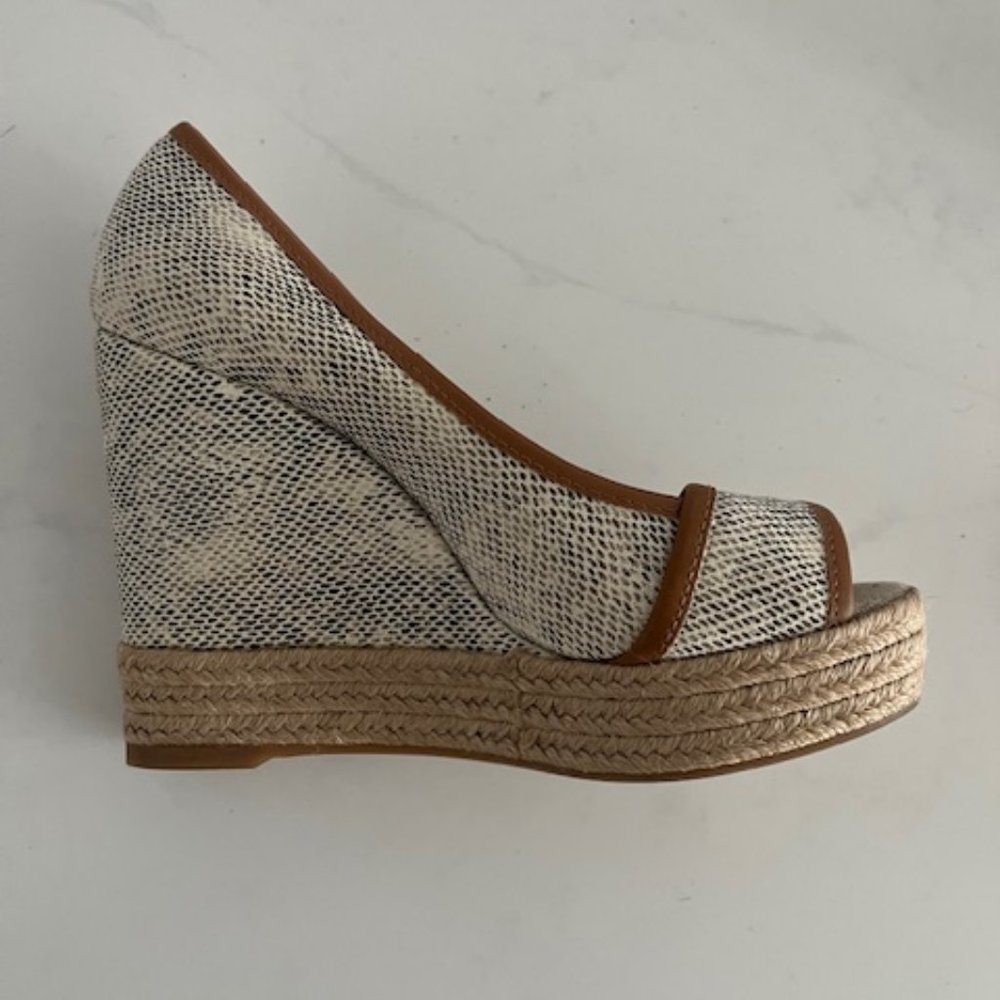 Tory Burch Sally Snake Print Wedge - image 3